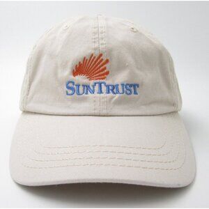 Men Sun Trust Bank Embroidered Adjustable Cotton State Open of VA Golf Hat (C)